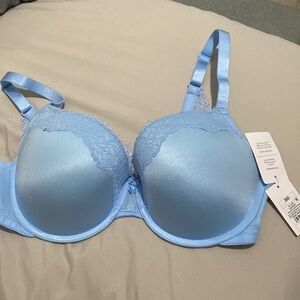NWT Auden baby blue bra 38D